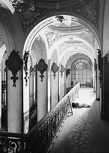  Photography of the interior view of the lobby