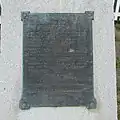 Charles Byrd Memorial Plaque. Dedicated October 19, 1941