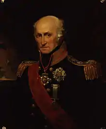 Admiral Sir Benjamin Carew c 1833