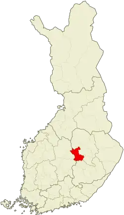 Location of Inner Savonia