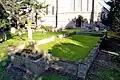 Footprint of the Weld Chapel (1615-1861) now a Garden of Remembrance (built 1967)