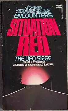 The cover of Leonard H. Stringfield's 1977 book, Situation Red.