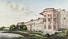 Her palace on the banks of the river Yamuna was commissioned in 1748