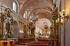 Interior of the Church of the Annunciation