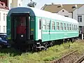 Polish State Railways green train