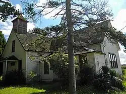 Skagit City School, one of the few remnants of Skagit City. Photographed, 2013