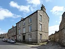 The western side of the building, and Silver Street, in 2019