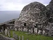 Graveyard and large oratory