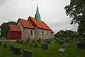 Skiptvet Church in Østfold