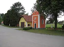 Chapel and old fire department store