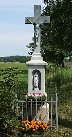 a chapel in Skrzeszew, Ligota Woźnicka