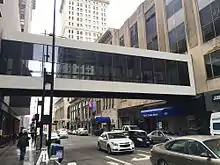 Skywalk over Vine between 4th and 5th Streets