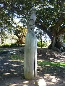 Slit drum from Ambrym, Vanuatu