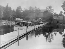 The small steamboat Towahloondah, 1889, S R Stoddard