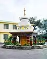 Small stupa at Gyuto University, Dharamsala