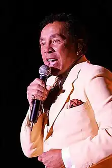 Smokey Robinson performing in 2006.