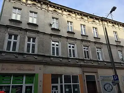 Elevation on Śniadecki Street