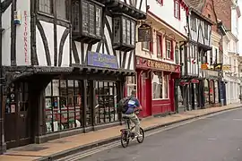 The Snickleway Inn  [sic] uses the word for a small lane but is actually on Goodramgate