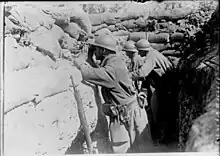 Image 55French soldiers observing enemy movements (from Western Front (World War I))