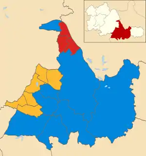 2010 results map