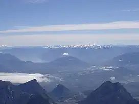 Nevados de Solipulli seen from Villarrica volcano