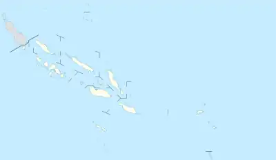 Tulagi is located in Solomon Islands