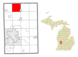 Location within Kent County