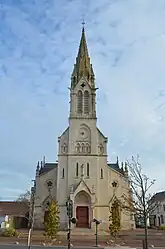 The church in Soullans