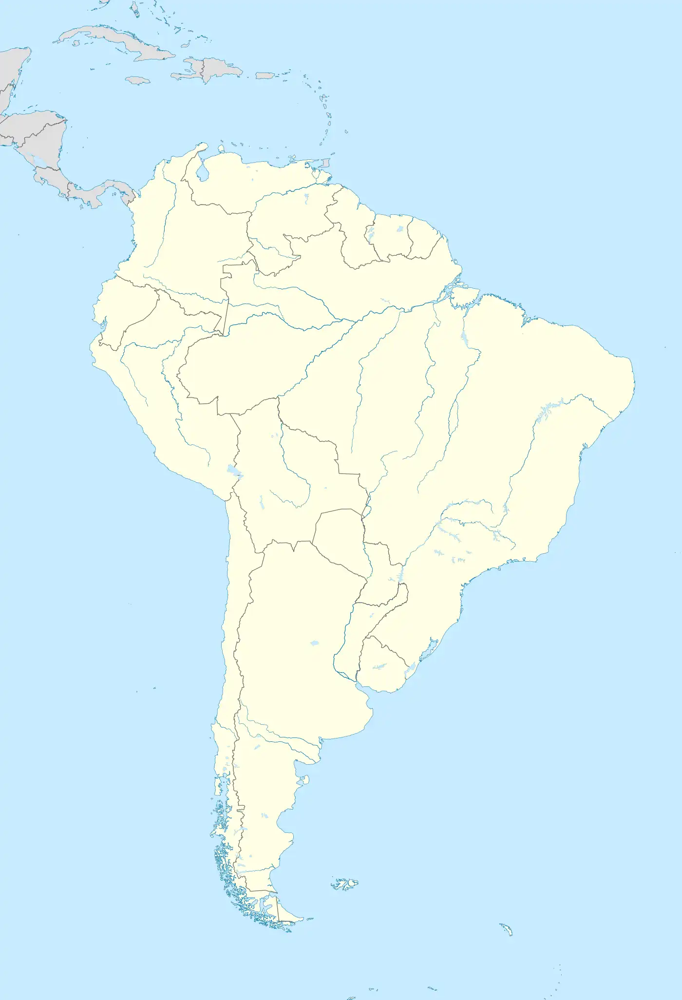 Paraná is located in South America