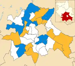 2010 results map