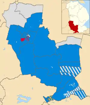 2019 results map