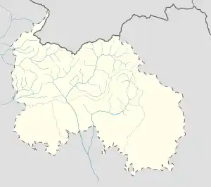 Badzhigata is located in South Ossetia