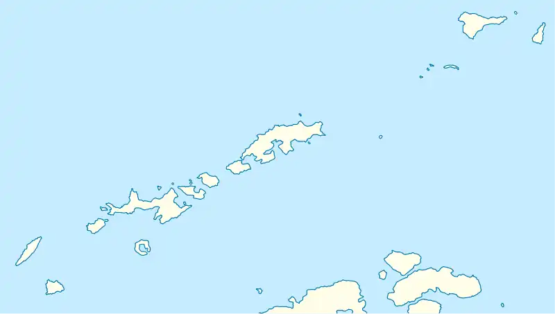 Map showing the location of Sopot Ice Piedmont