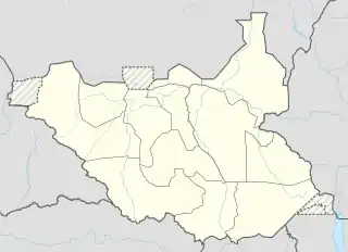 Lolim is located in South Sudan