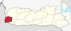 Location in Meghalaya