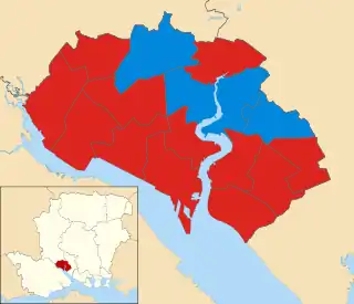 2012 results map