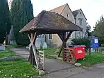 Lych-gate to Church of St John the Baptist's Churchyard