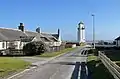 Lighthouse seen from the village.