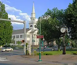 First Congregational Church in town center