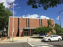 Exterior of the old Southwest Neighborhood Library.