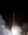 Soyuz TMA-03M lifts off from Baikonur on 21 December 2011.