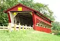 Spain Creek covered bridge