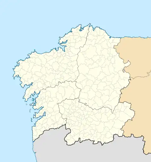 VGO is located in Galicia