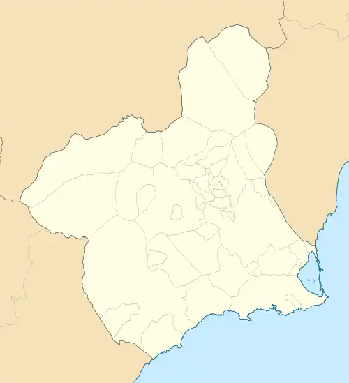 2019–20 Tercera División is located in Murcia