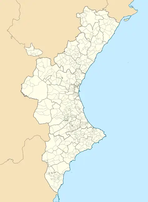 2021–22 Tercera División RFEF is located in Valencian Community