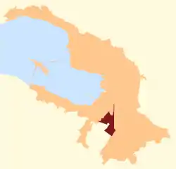 Pulkovsky meridian Municipal Okrug on the 2006 map of St. Petersburg