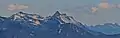 Southeast aspect of Spire Mountain seen from Scorpion Mountain