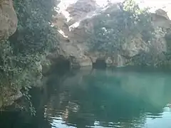 Spring of Piprasar in Kirthar Mountain