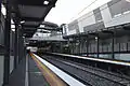 Westbound view from Platform 1 in May 2014