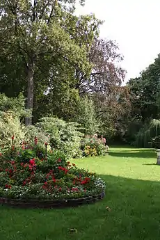 The Square des Batignolles, one of the new squares that Haussmann built in the neighborhoods annexed to Paris in 1860.